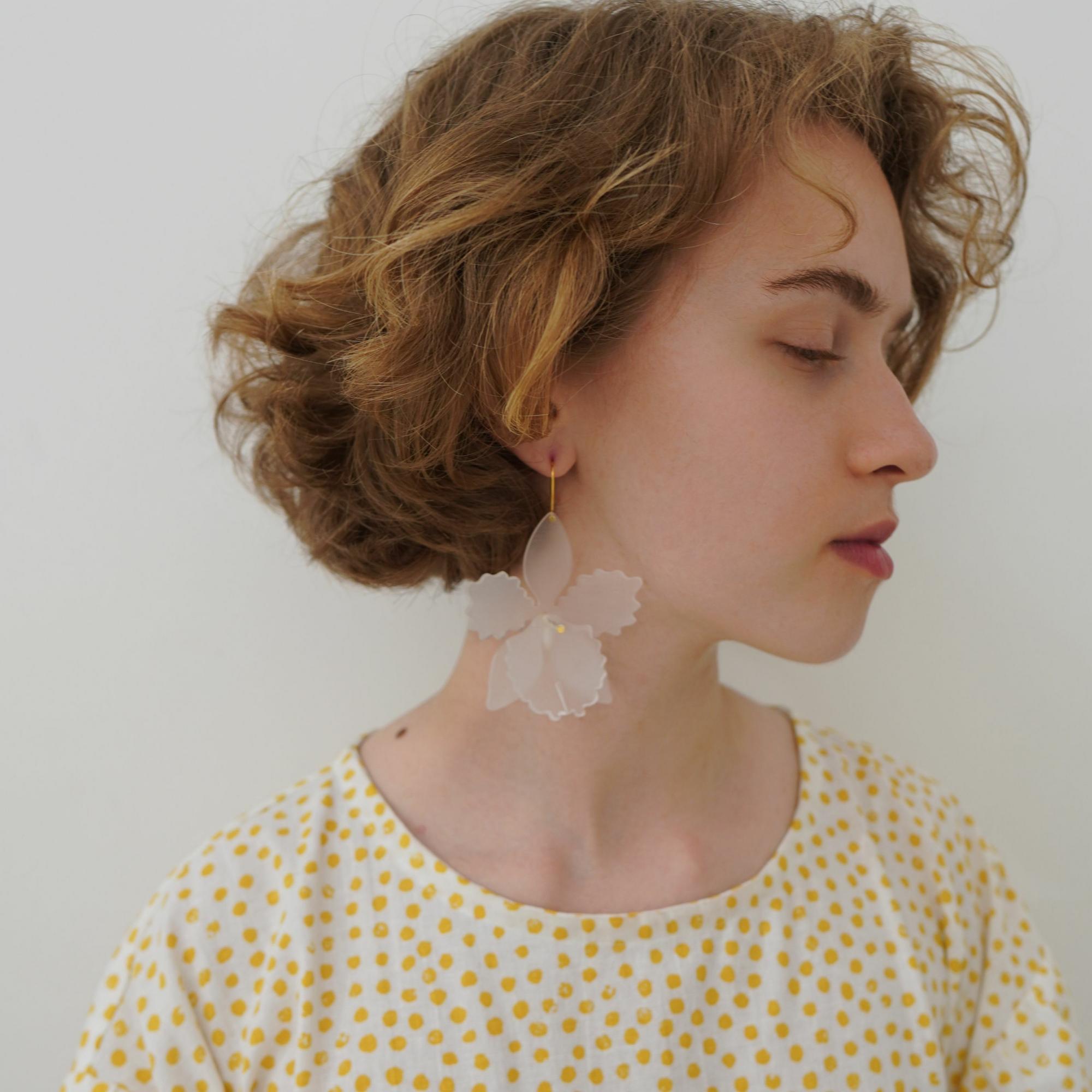 Sarafan Jewelry Серьги Орхидея