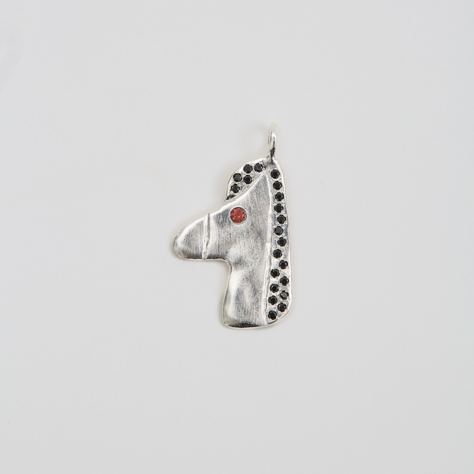 Sasha Gunga Подвеска в виде лошадки с черной гривой