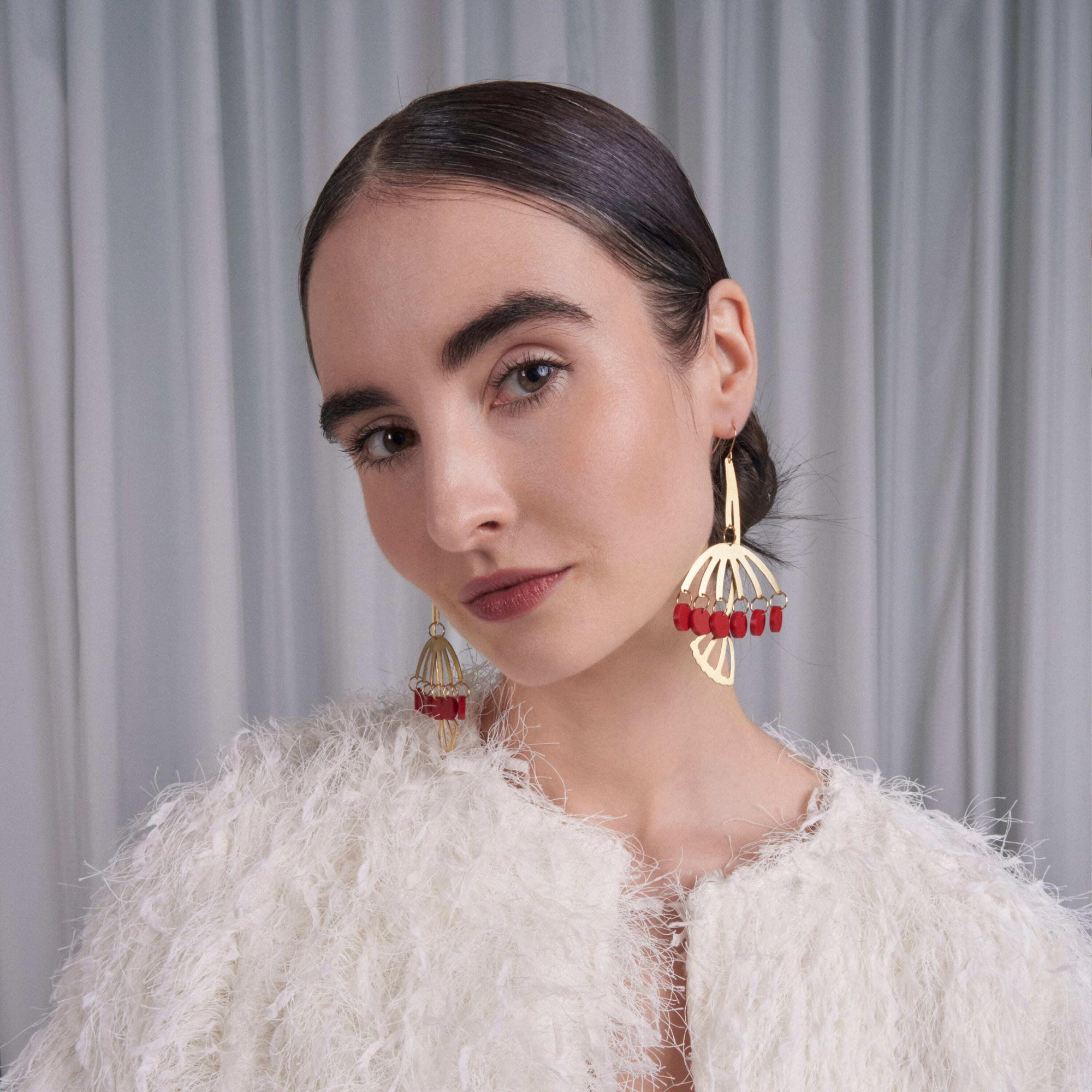 Sarafan Jewelry Серьги Рябина