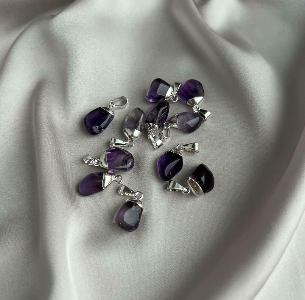 Подвеска с аметистом