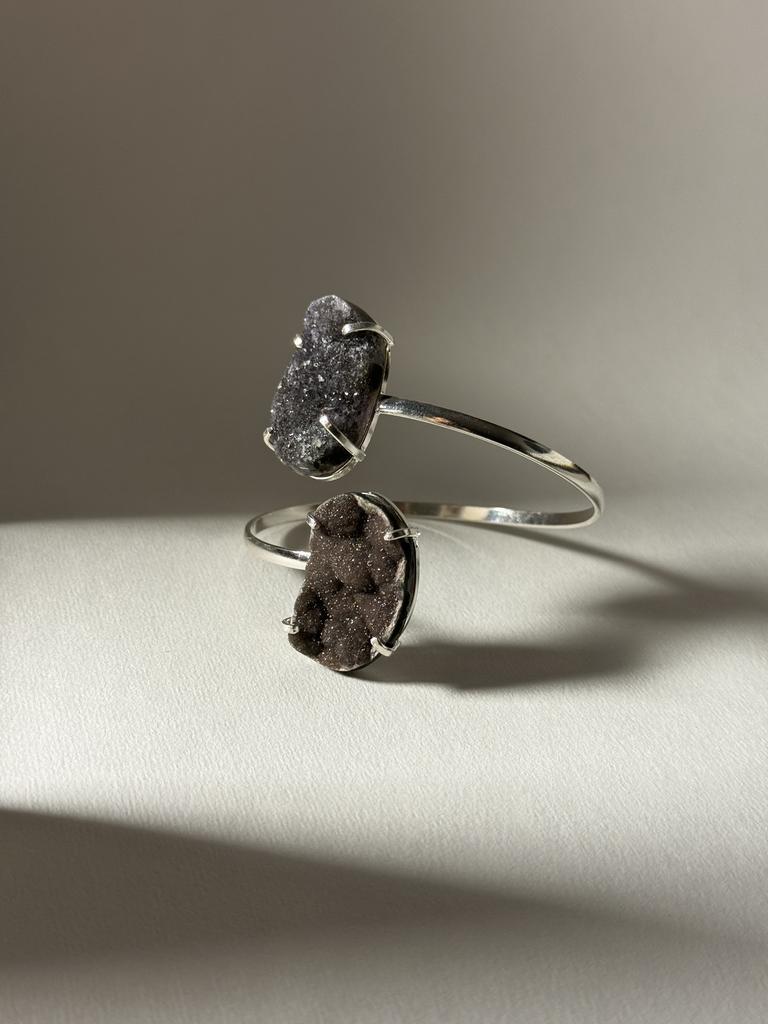 Браслет с агатами