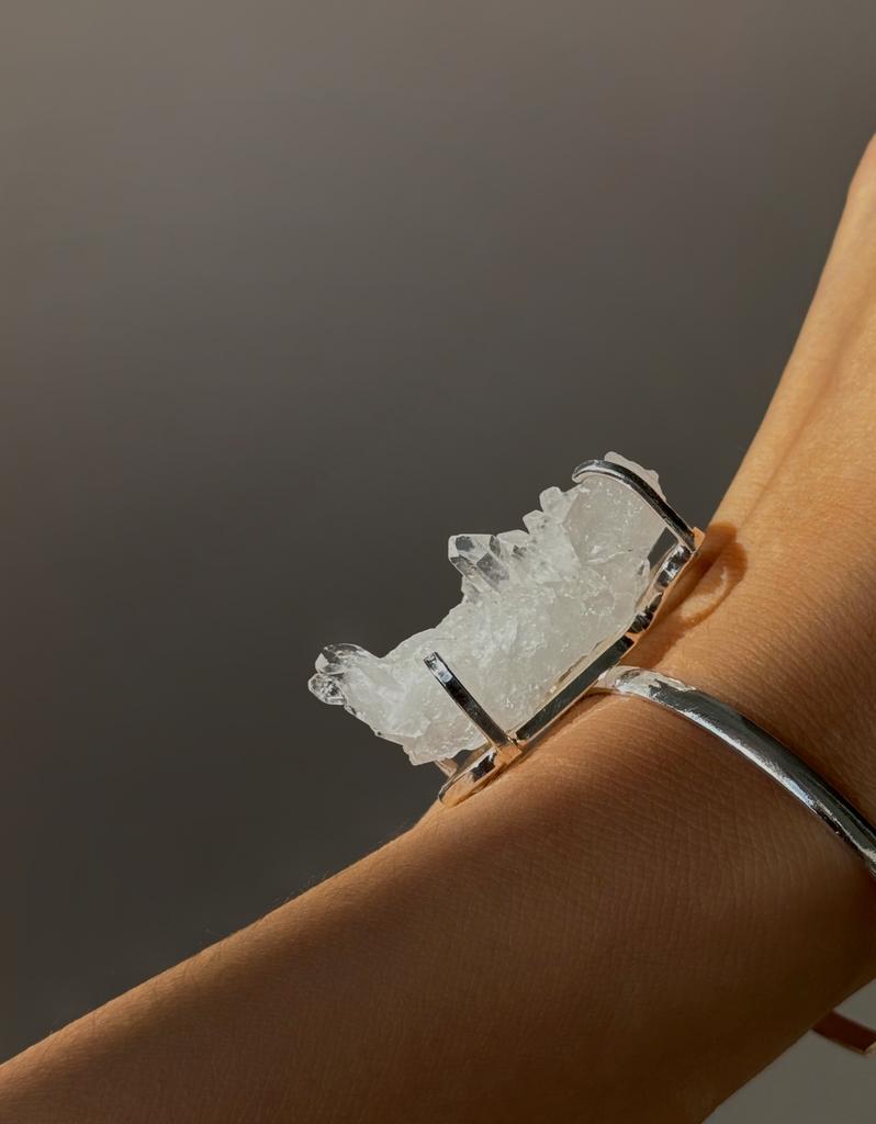 Браслет с горным хрусталем