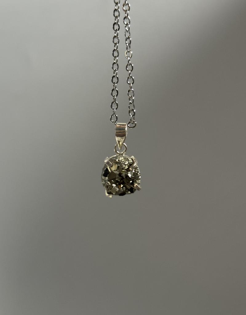 Подвеска с пиритом