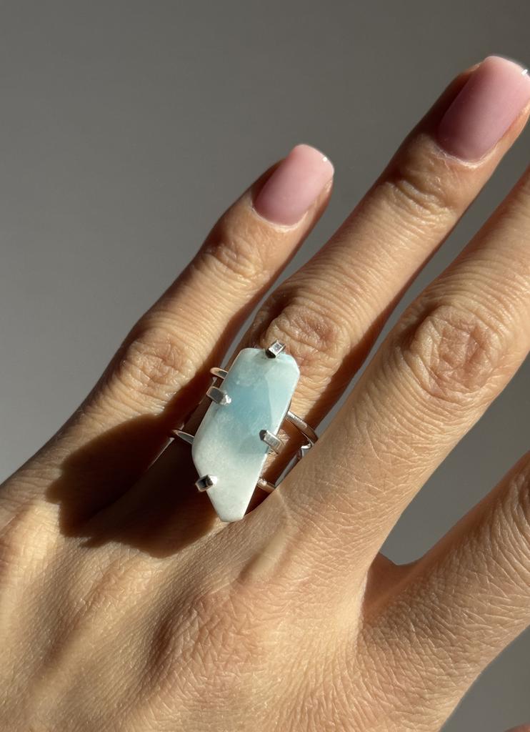 Кольцо с ларимаром