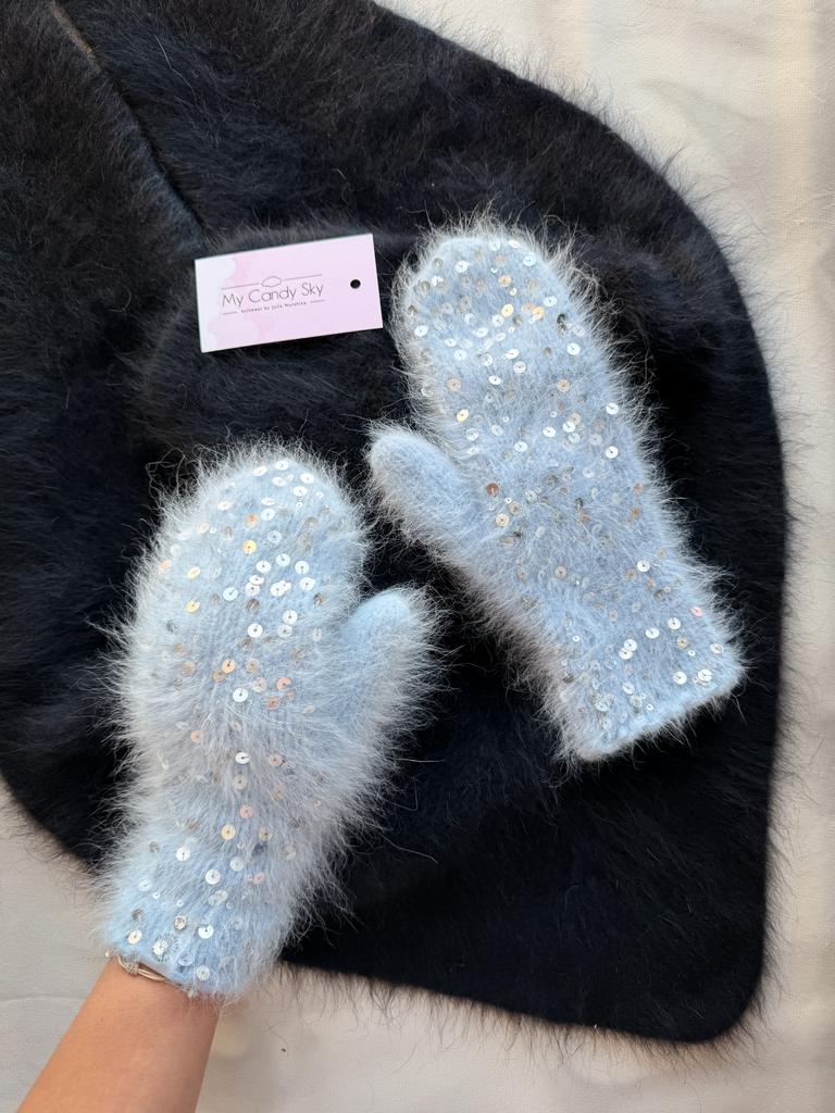 ВАРЕЖКИ SHINE  (с пайетками) (описание)