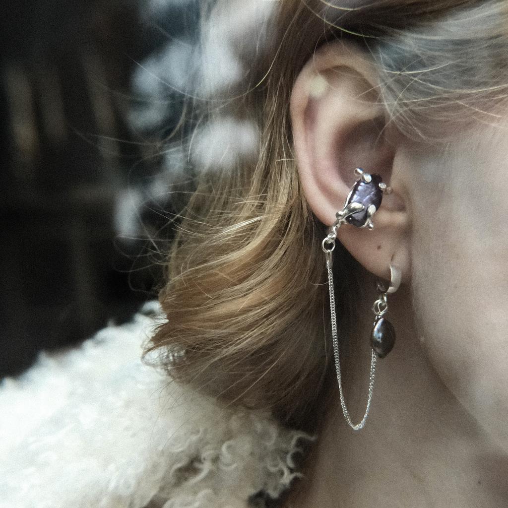 Серьги с жемчугом (skol*zko)