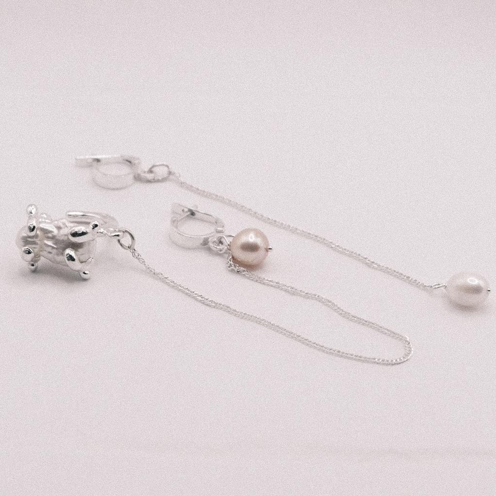 Серьги с жемчугом (skol*zko)