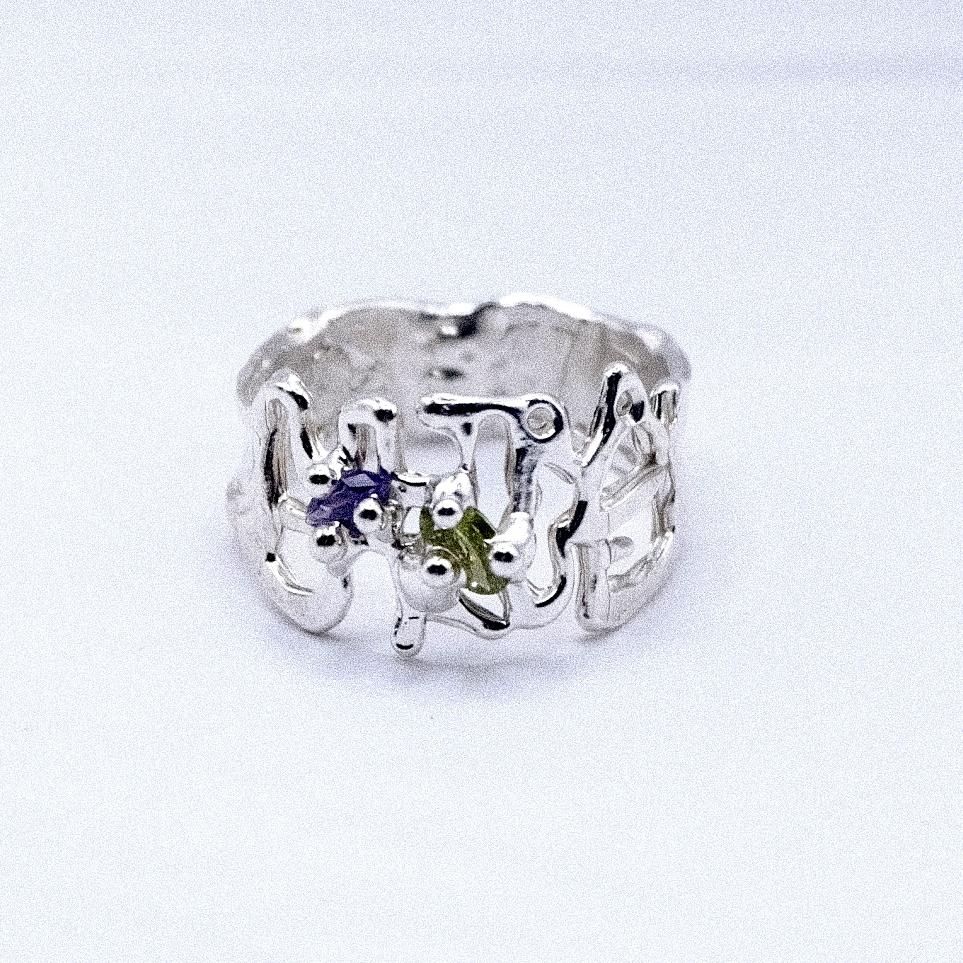 Кольцо с фианитами (skol*zko)