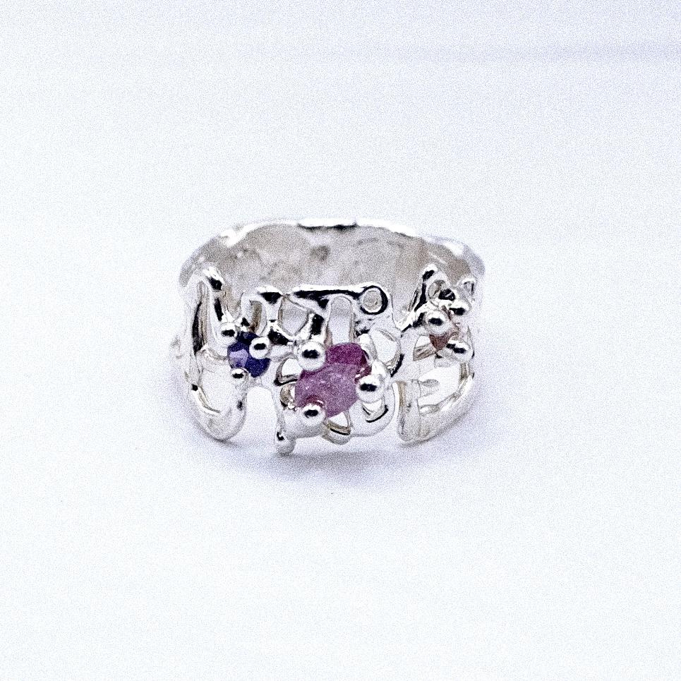 Кольцо с фианитами (skol*zko)