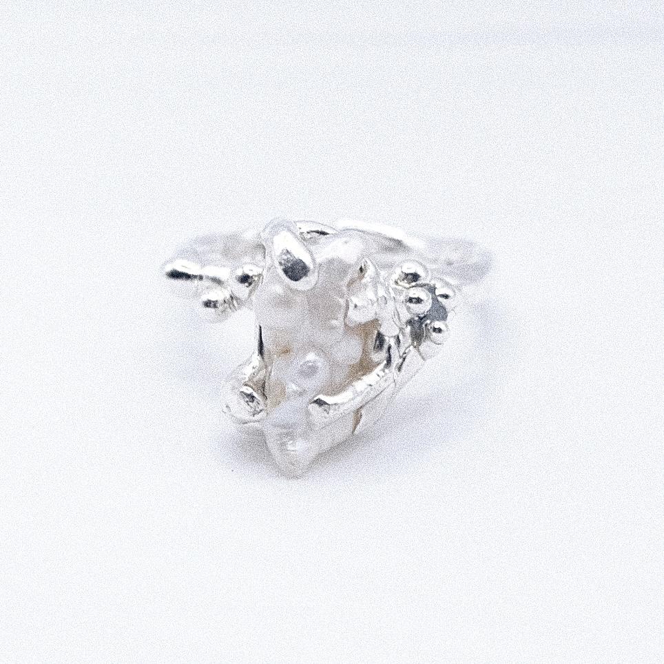 Кольцо с жемчугом (skol*zko)