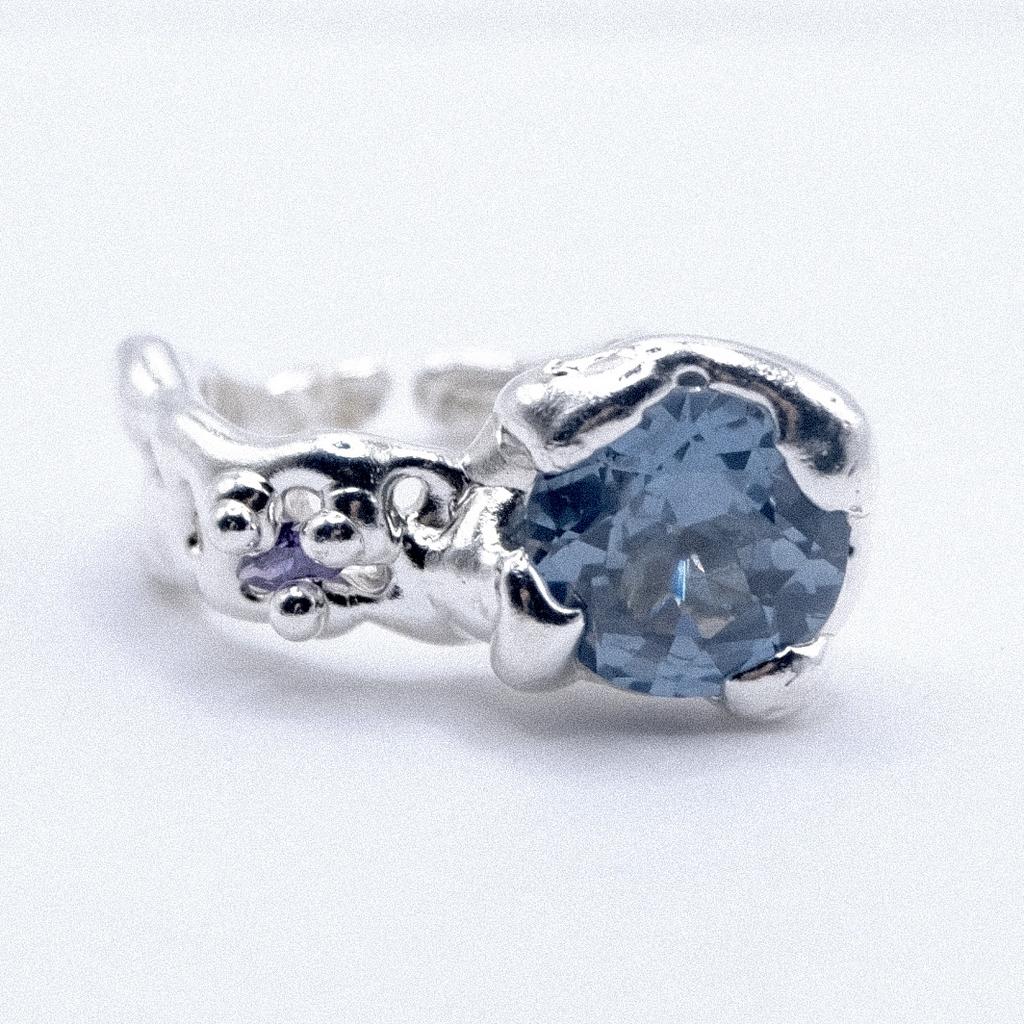 Кольцо с фианитом (skol*zko)