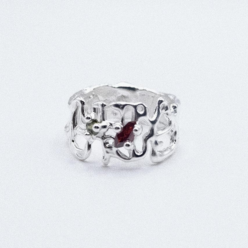 Кольцо с фианитами (skol*zko)