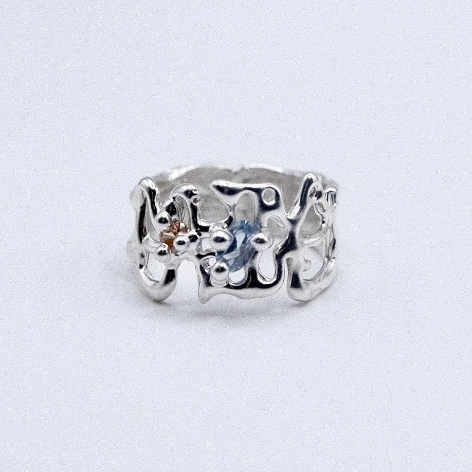 Кольцо с фианитами (skol*zko)