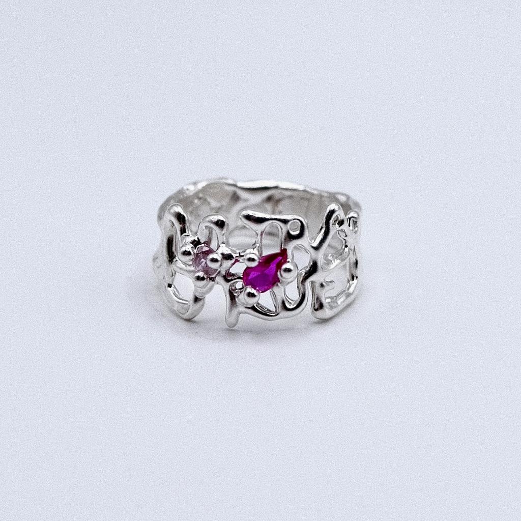 Кольцо с фианитами (skol*zko)