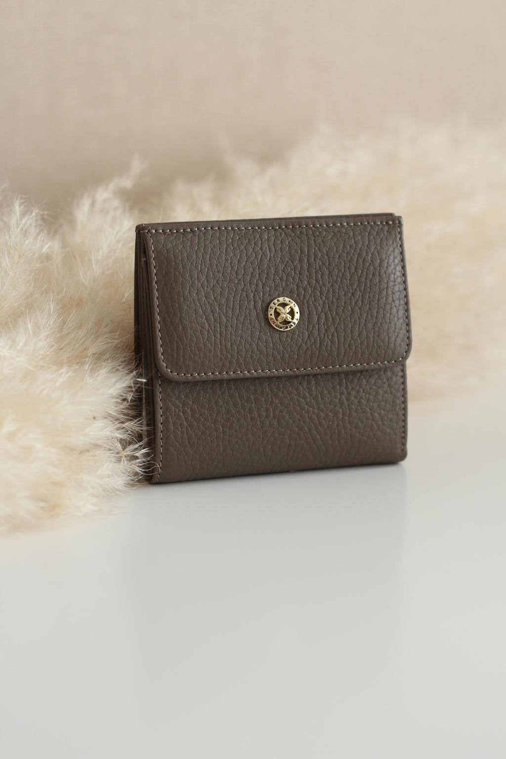 Кошелек mini в цвете тауп