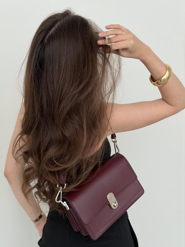 Модель "Лондон" в винном цвете