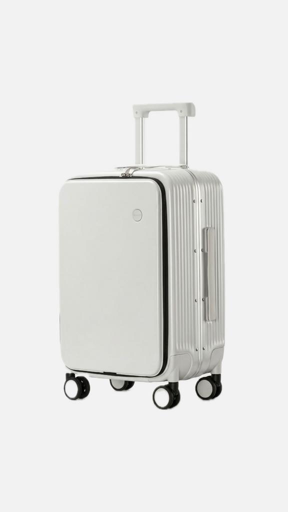 Чемодан в пыльно-белом цвете