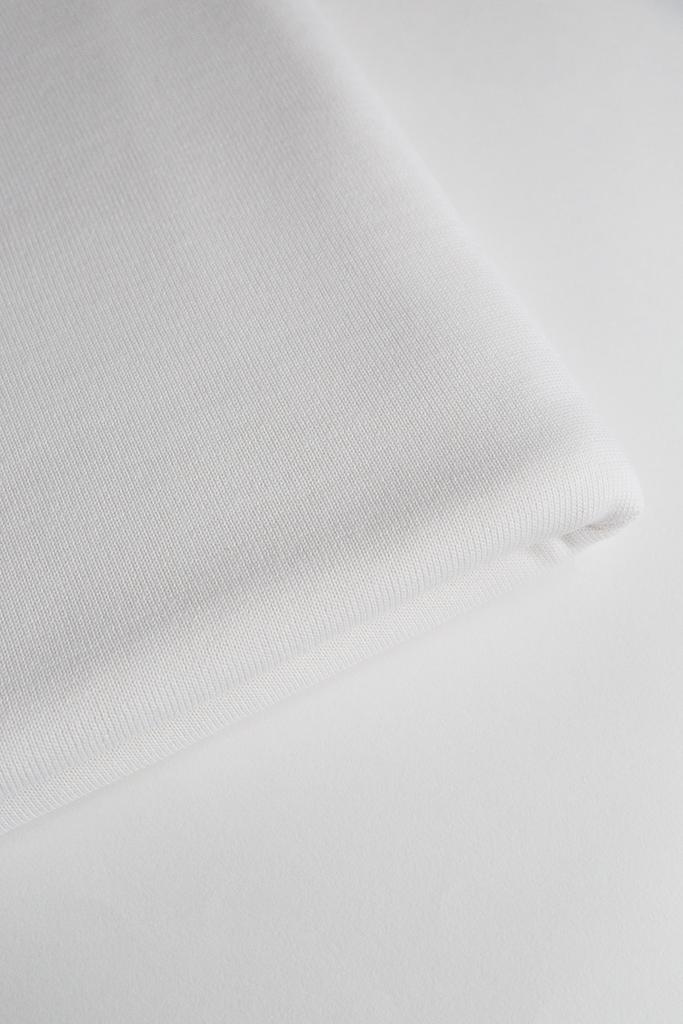 Полушерсть белая, ширина 115 см (отрез 1,65 м)