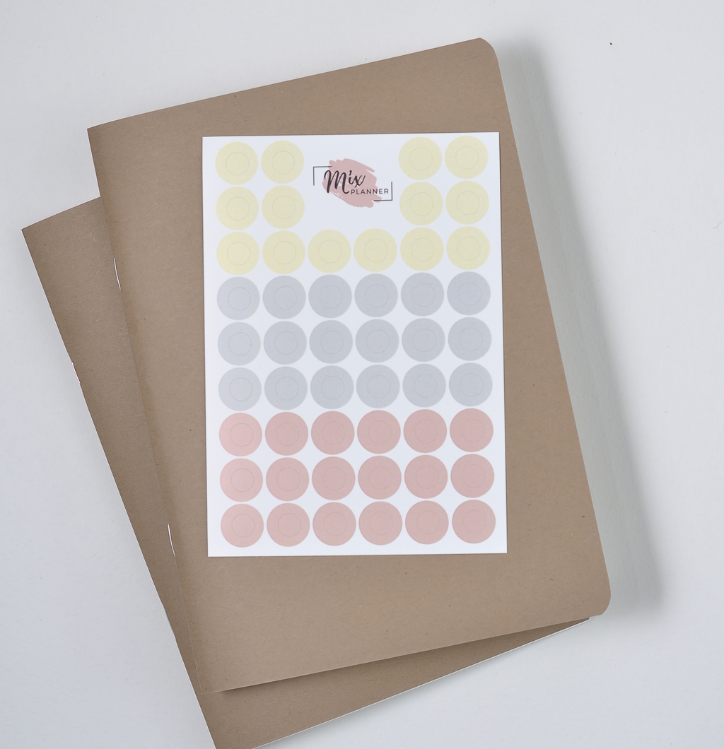 Стикеры "Цветные точки"