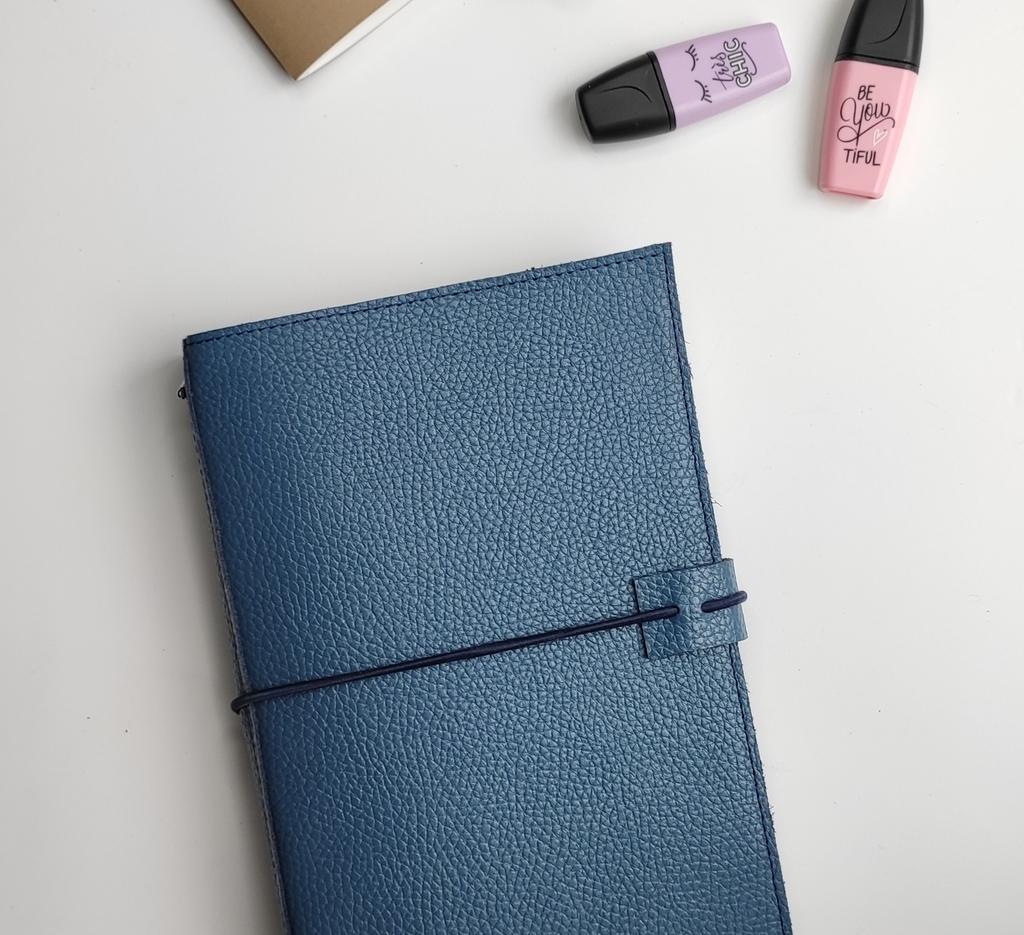 Кожаный блокнот "Сапфир"