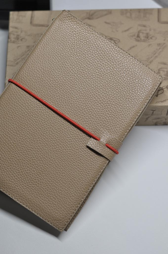 Кожаный блокнот "Кофе с молоком"