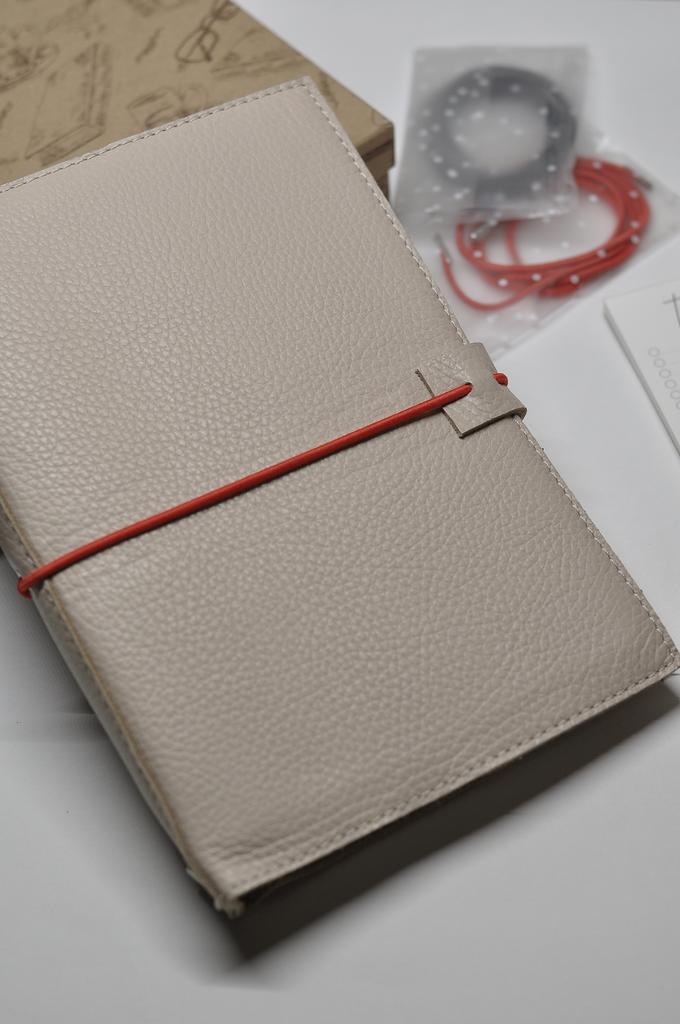 Кожаный блокнот "Жемчуг"