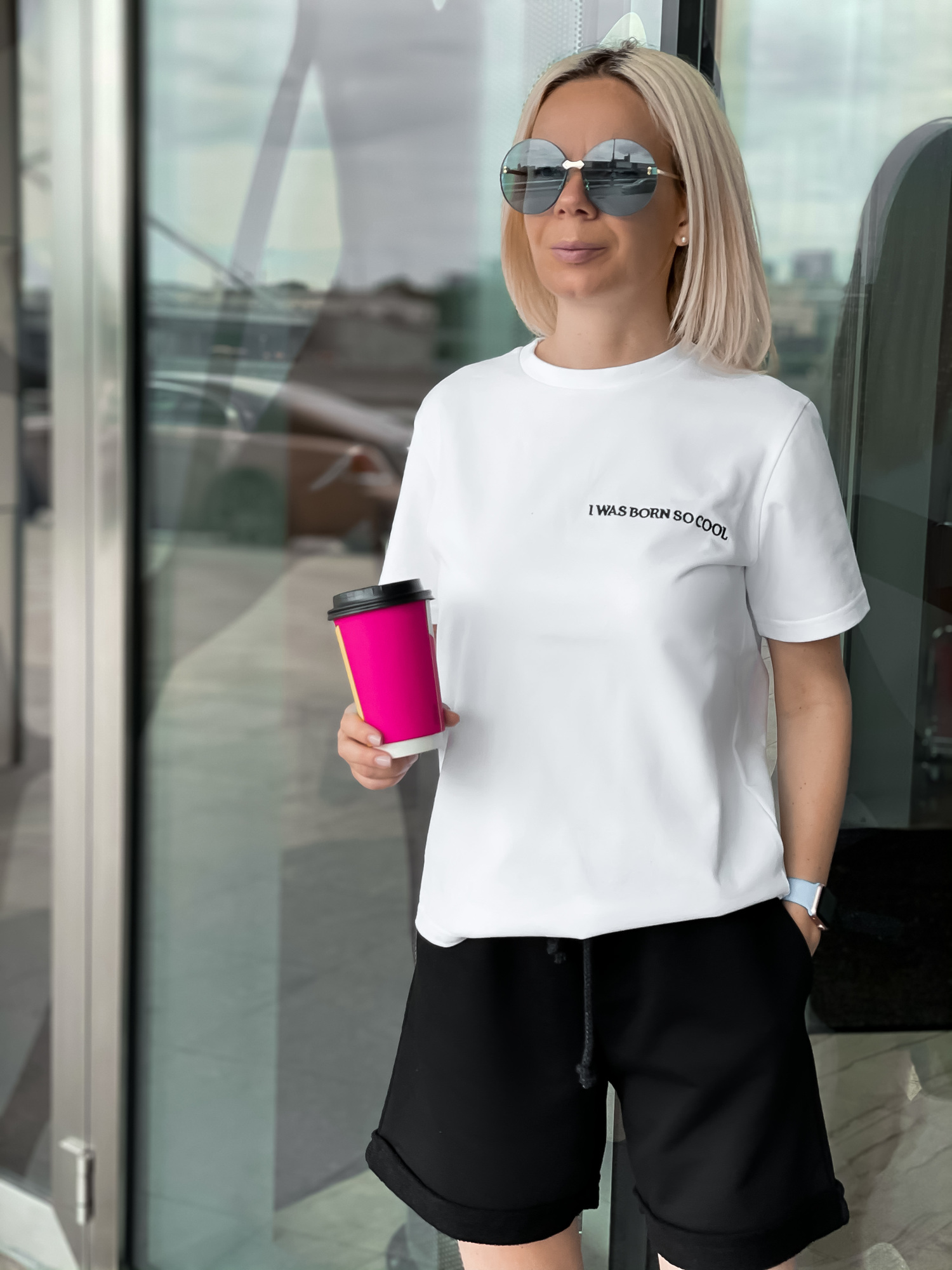 Шорты в черном цвете