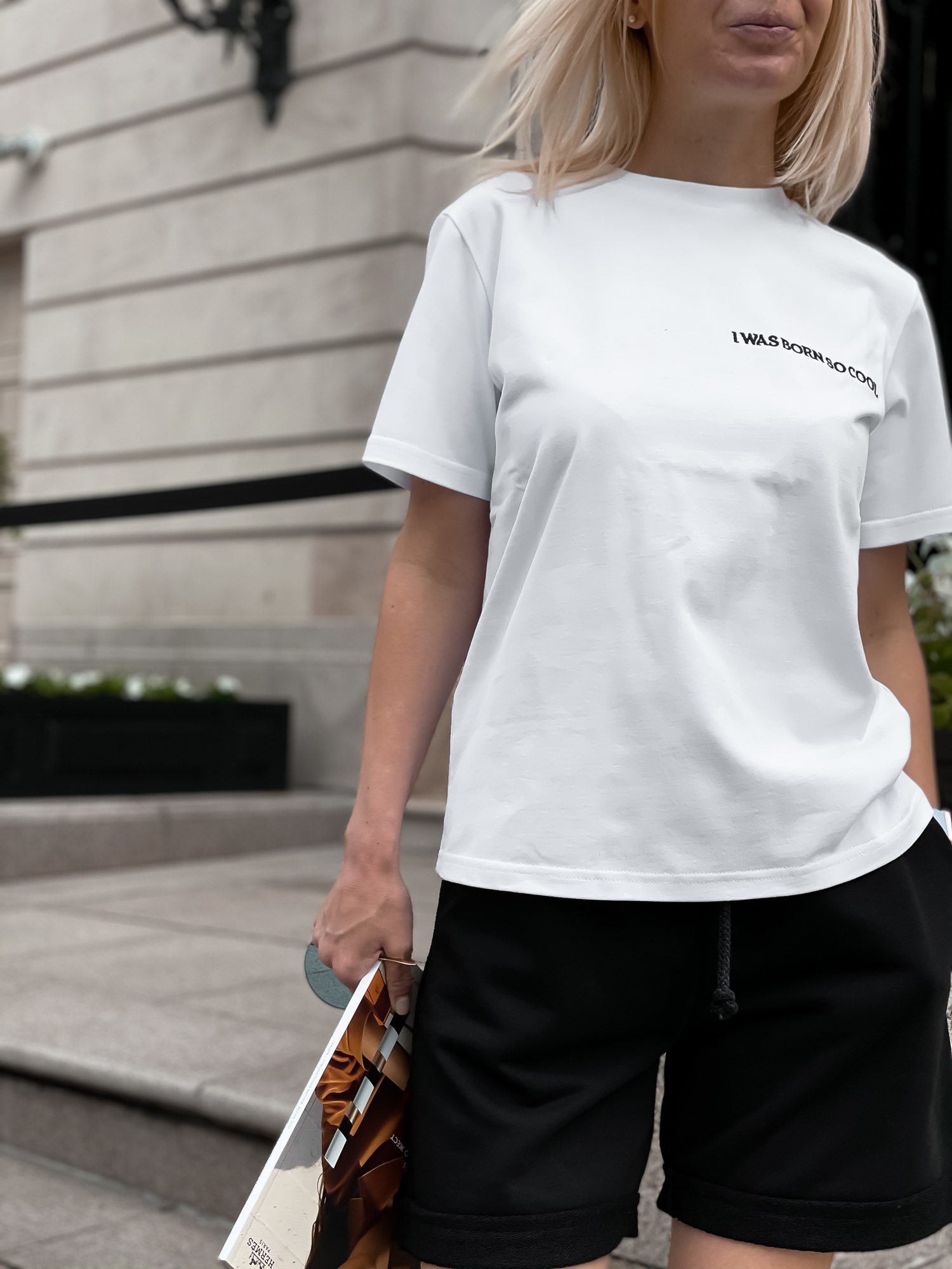 Шорты в черном цвете