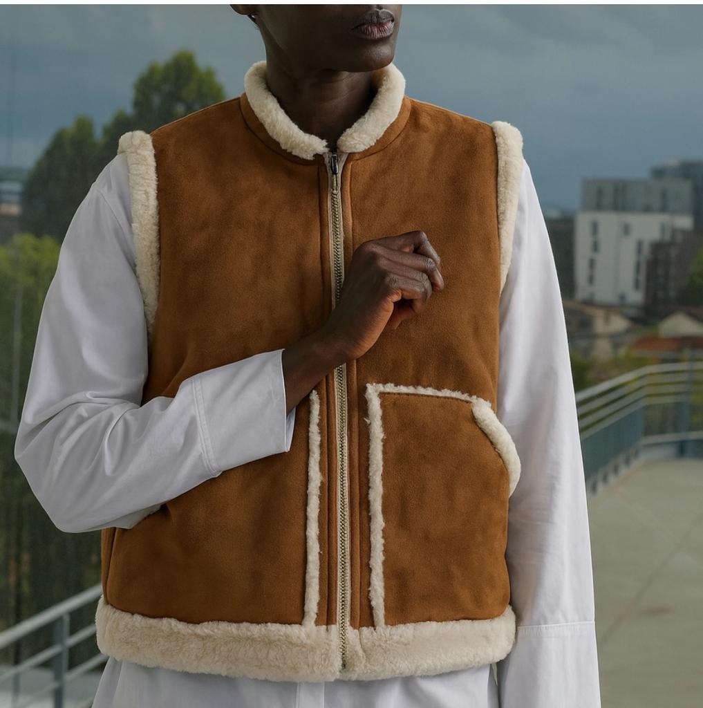 Жилет «Пушистый след»