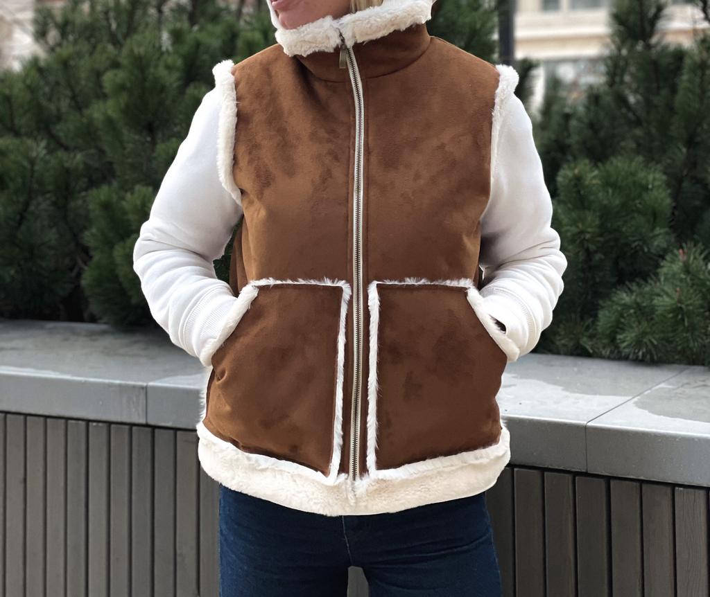 Жилет «Пушистый след»