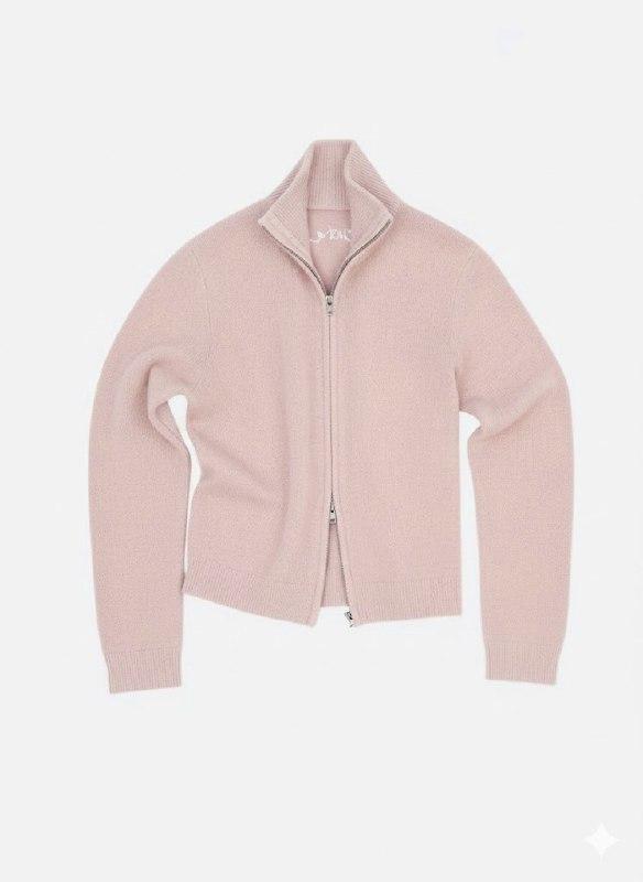 Zippe pink 100% Cashmere 05