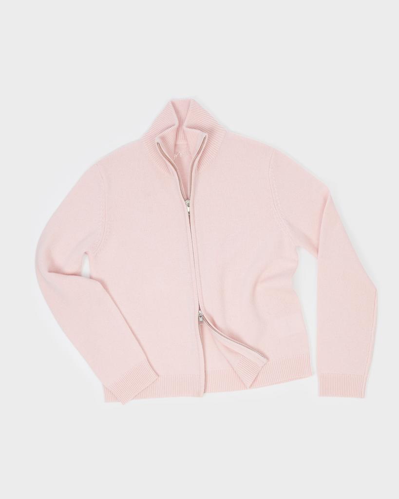 Zippe pink 100% Cashmere 05