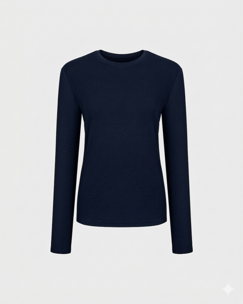 Лонгслив Синий