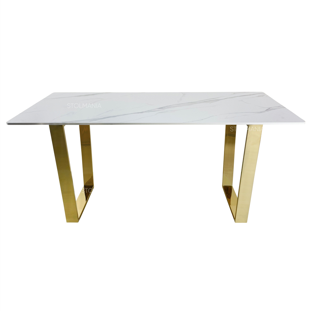 СТОЛ ОБЕДЕННЫЙ СATRINE GOLD (140*80 см.)
