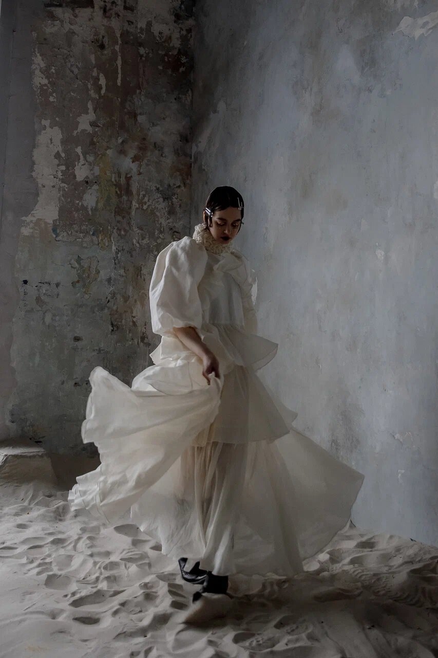 Ярусное платье