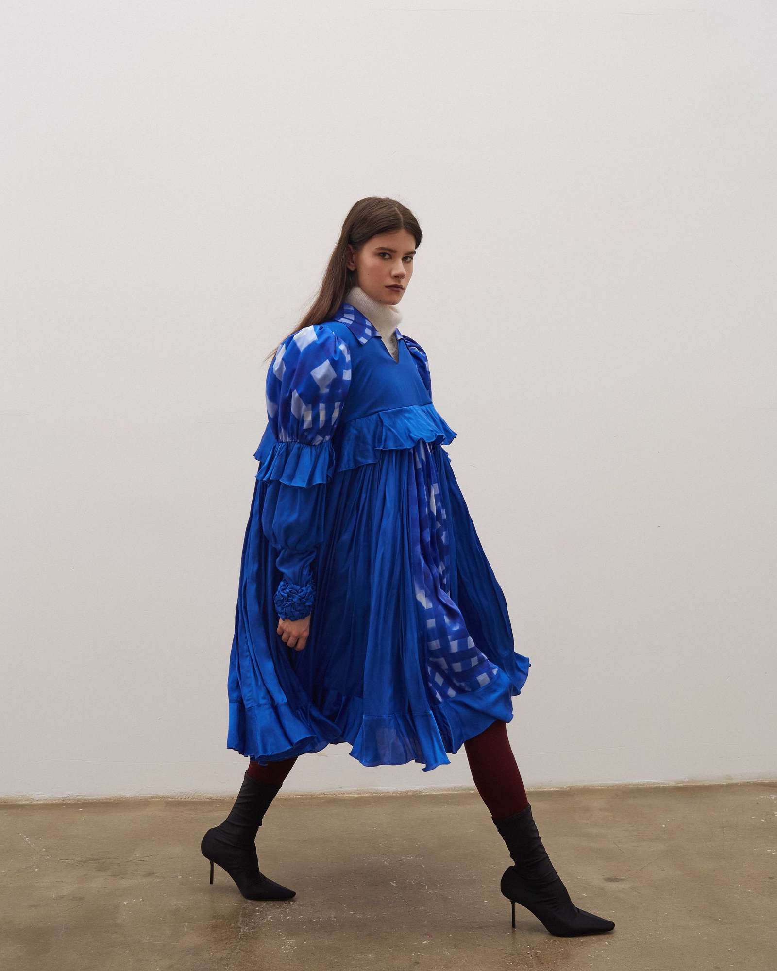 Шелковое платье