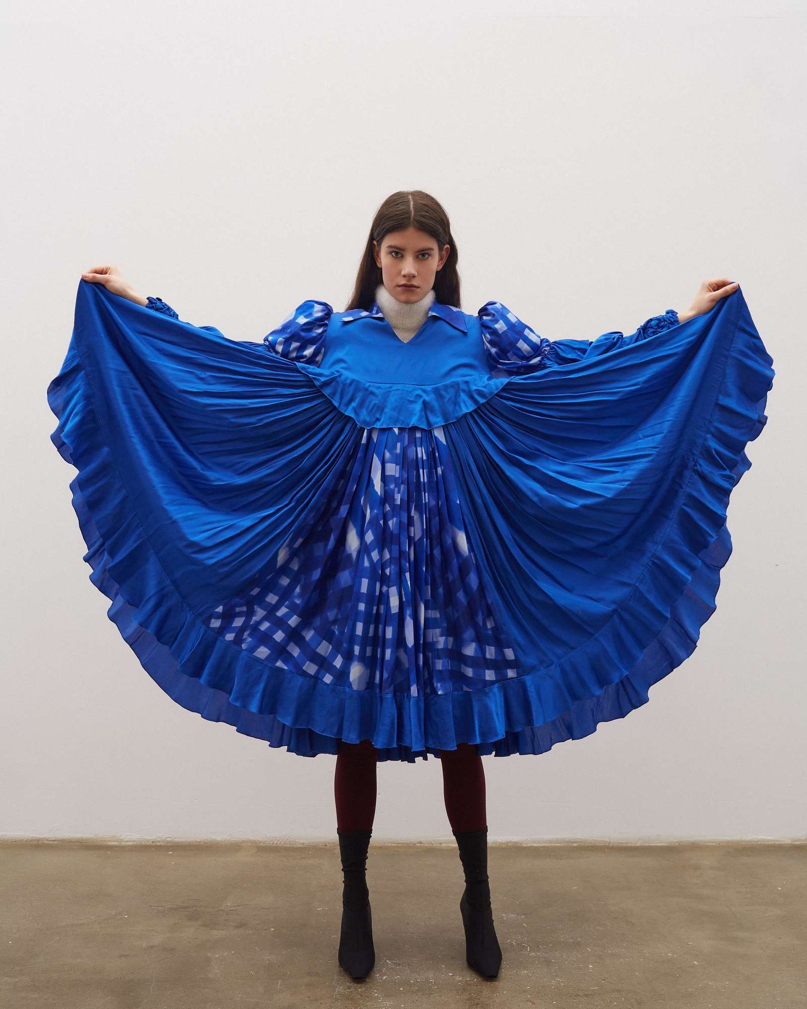 Шелковое платье