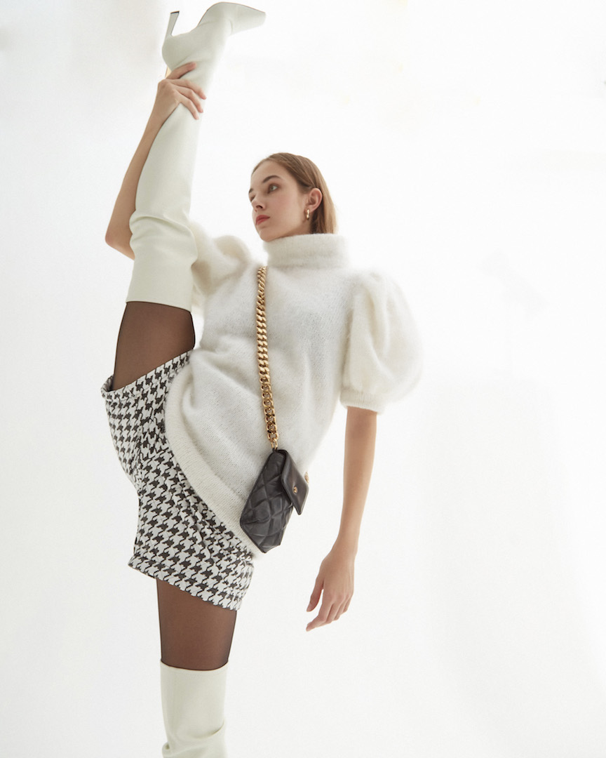 Шорты с рисунком пье де пудь