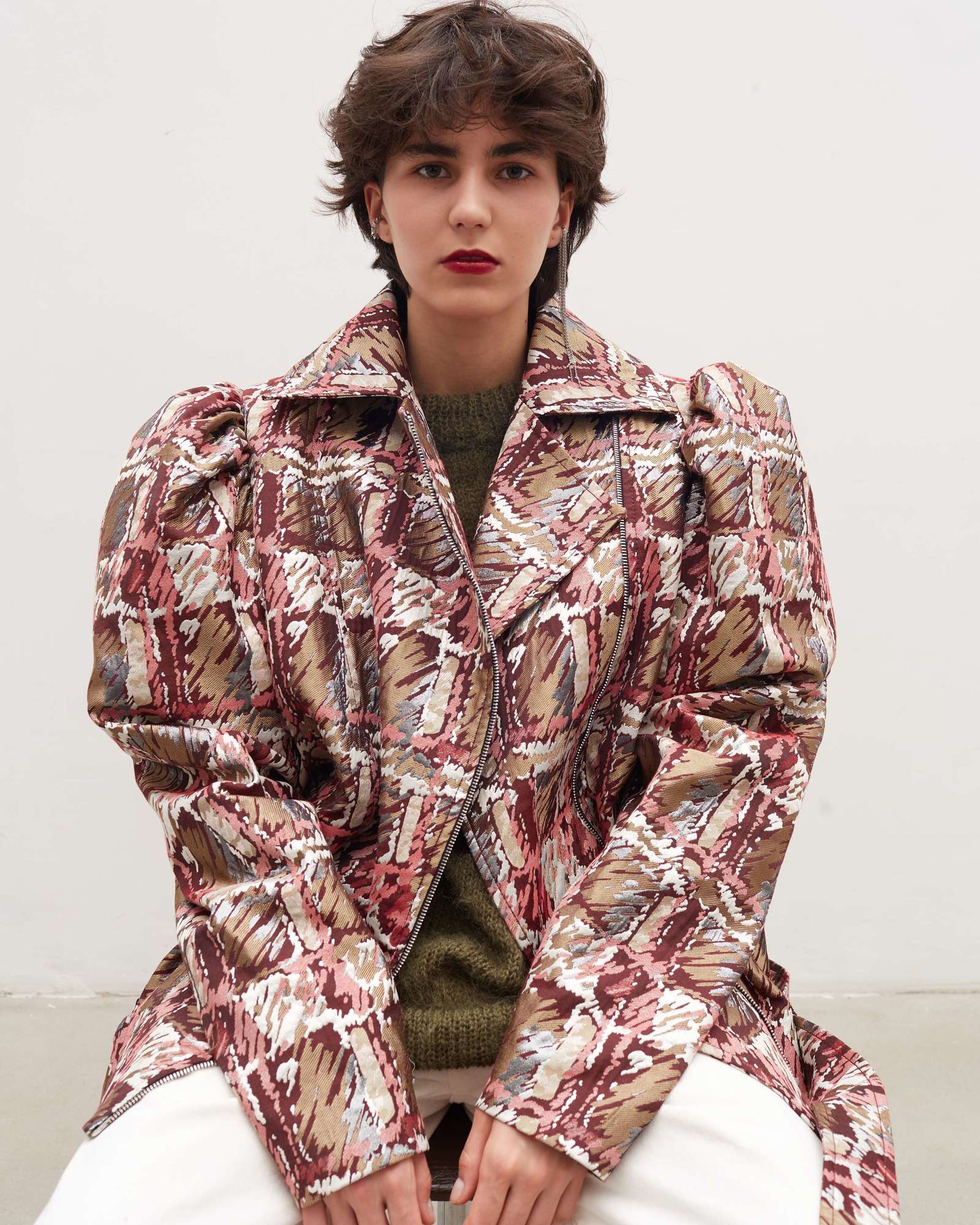 Жаккардовая косуха