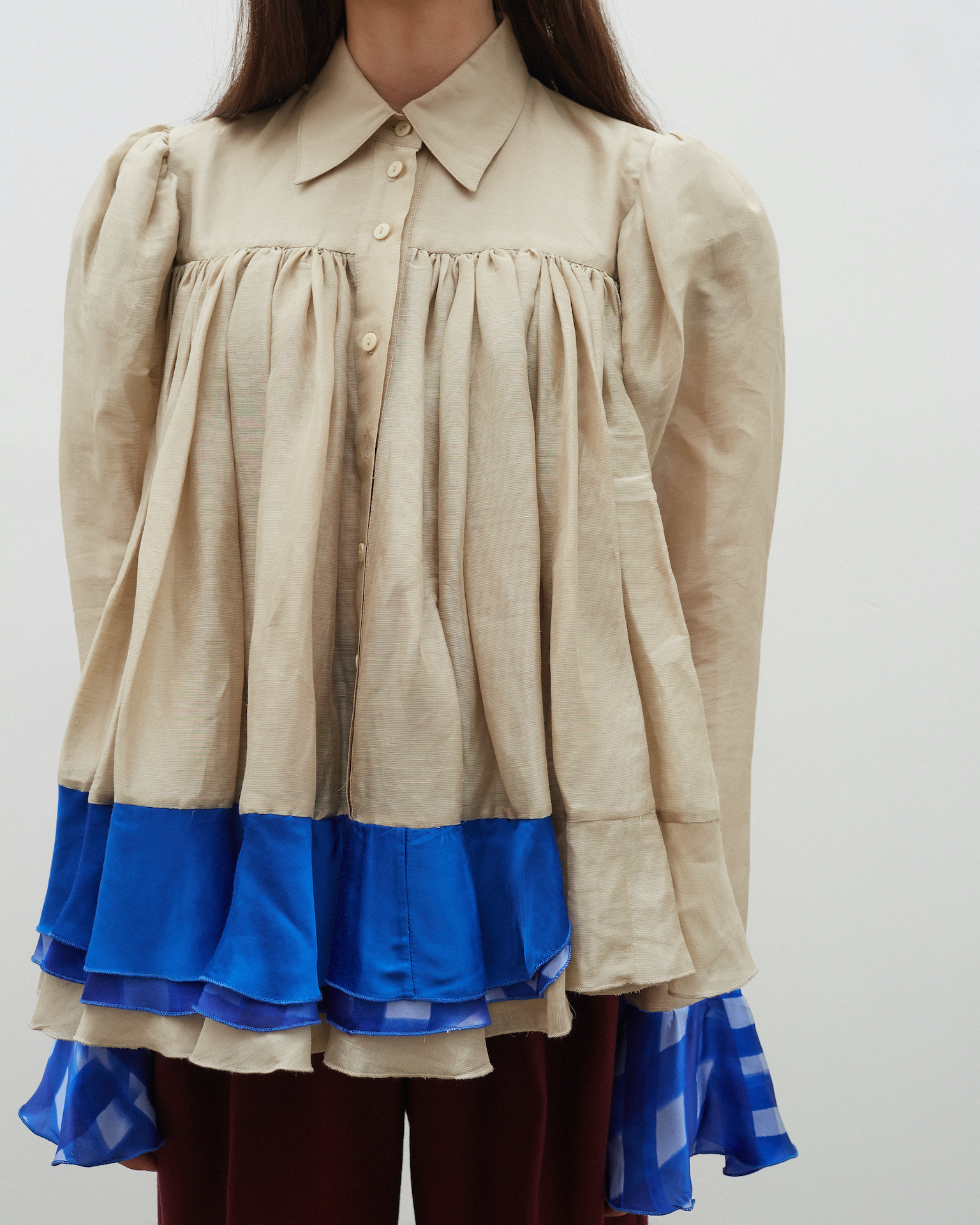 Шелковая блуза