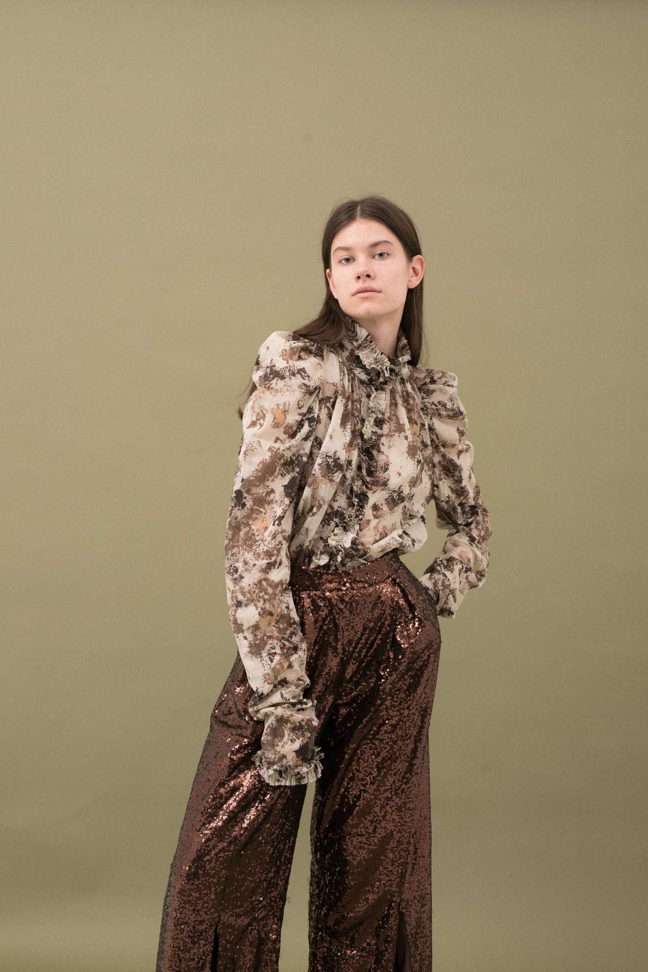 Хлопковая блуза