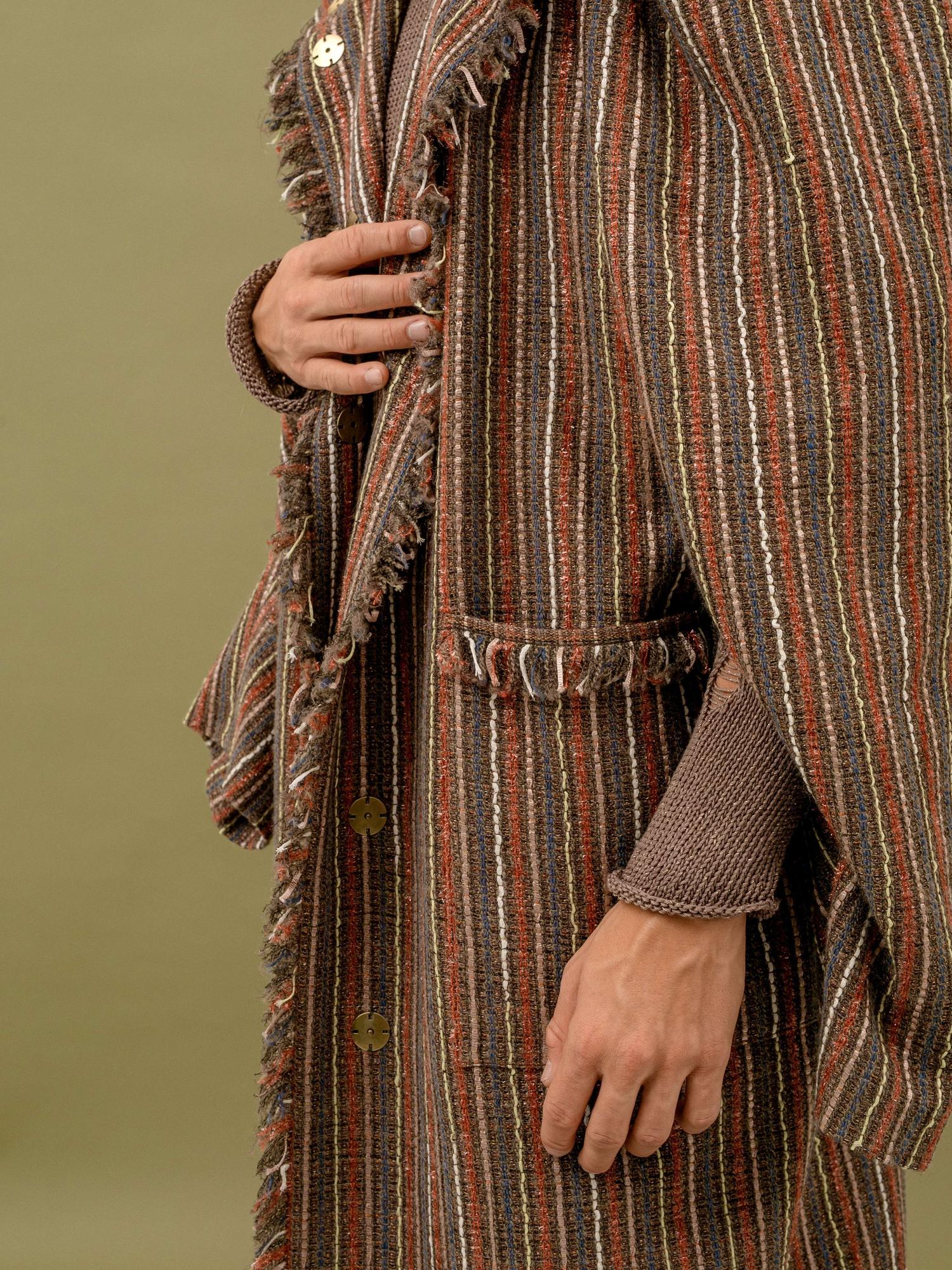 Твидовое пальто