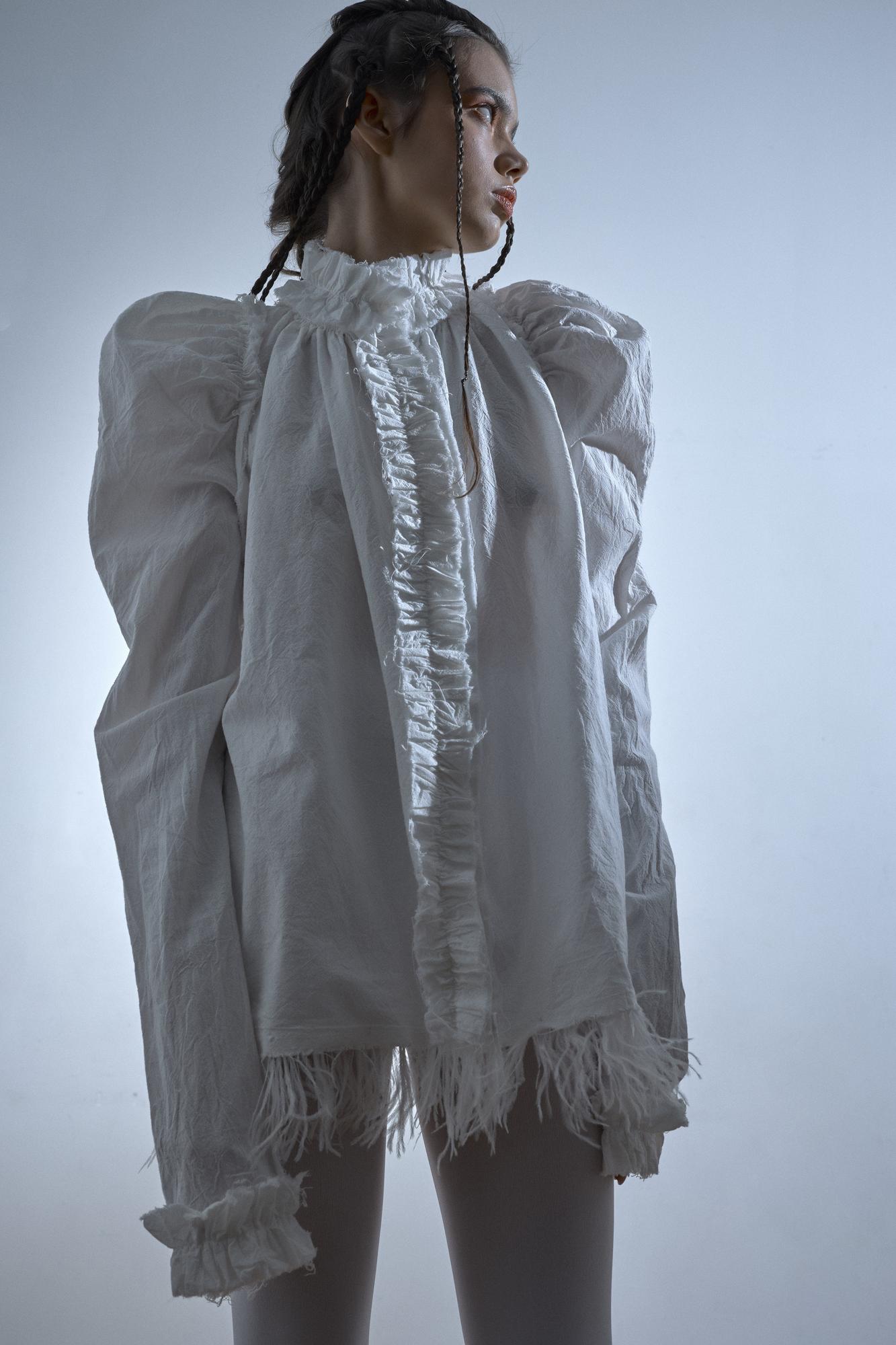 Блуза "Перья"