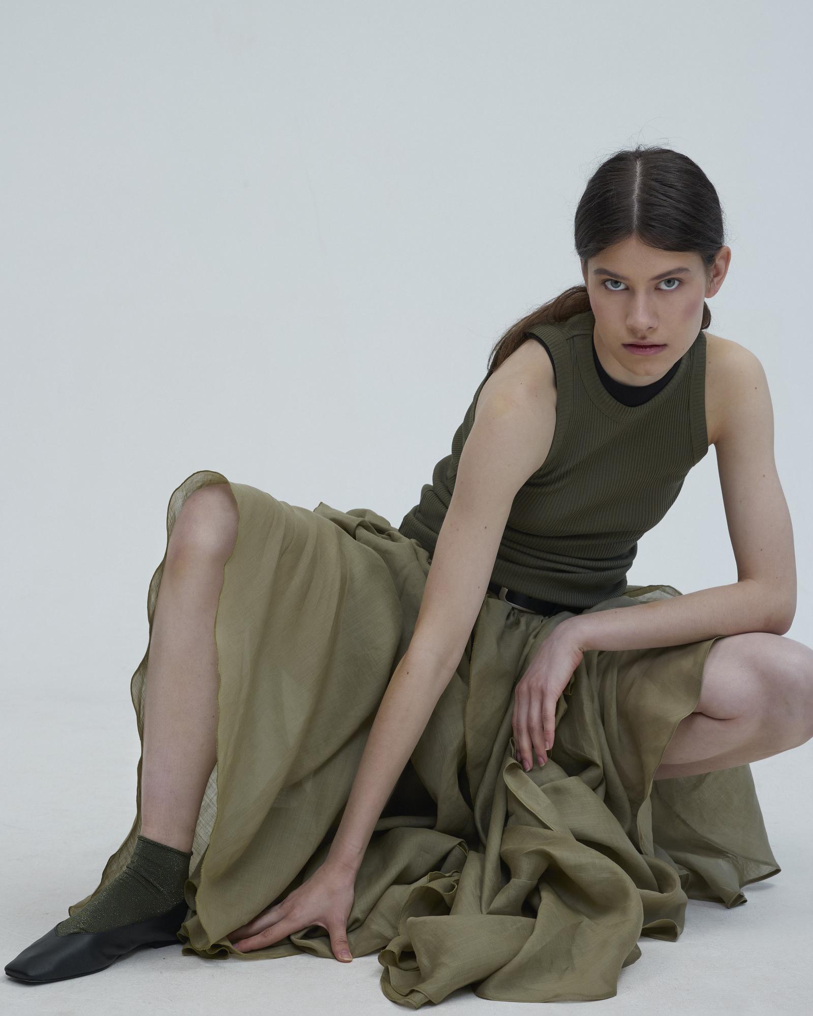 Юбка «Пожухлая трава»