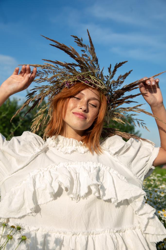 Блуза с рюшками