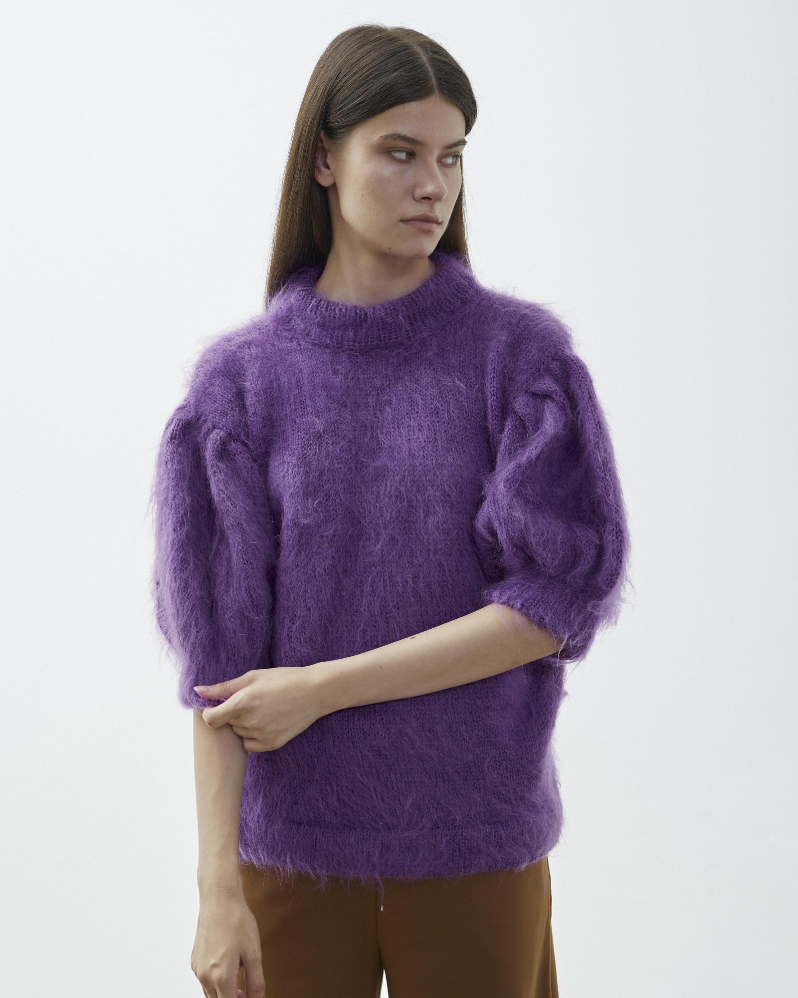 Свитер "Вечерняя сирень"