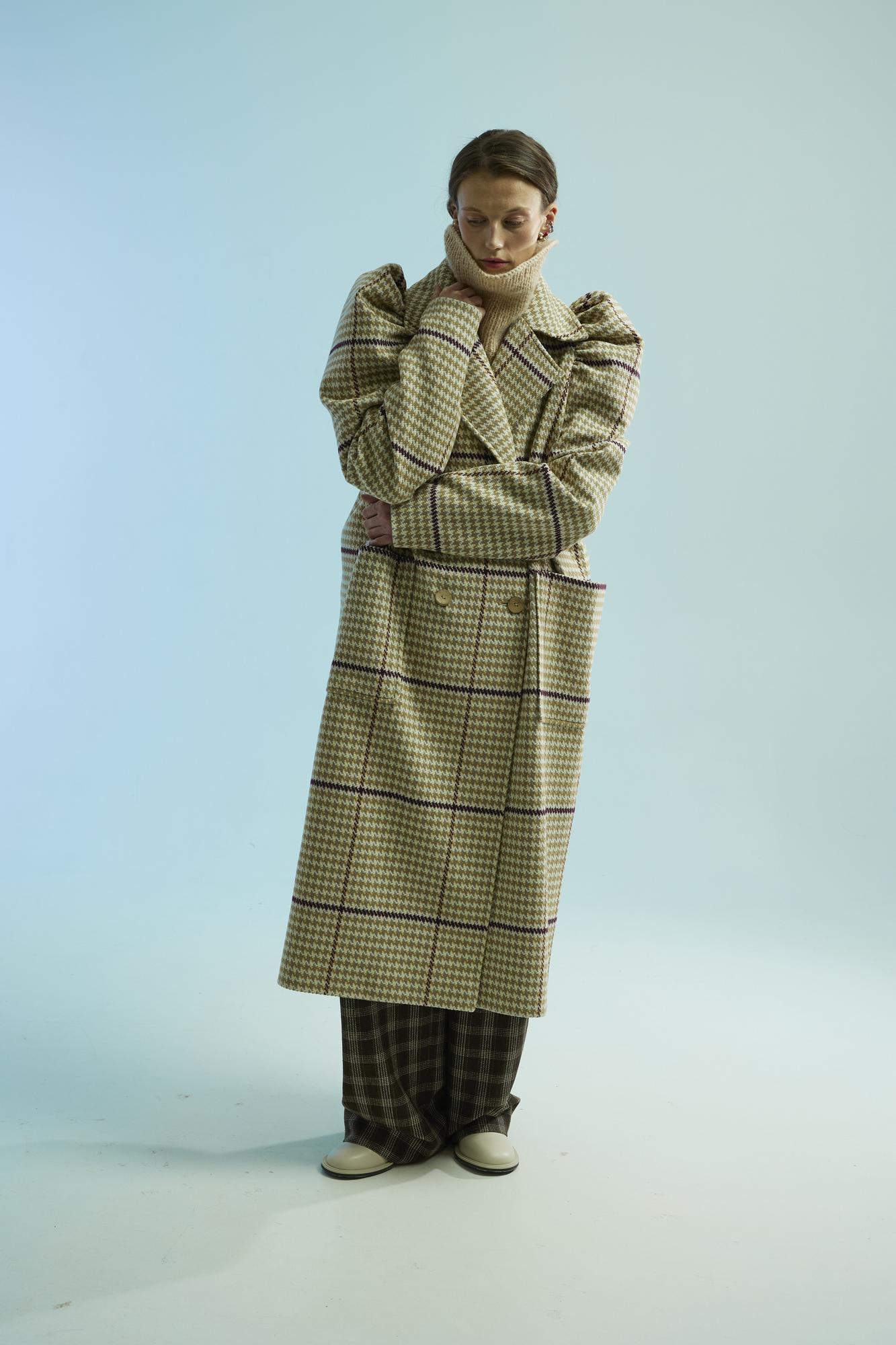 Пальто "Клетка"
