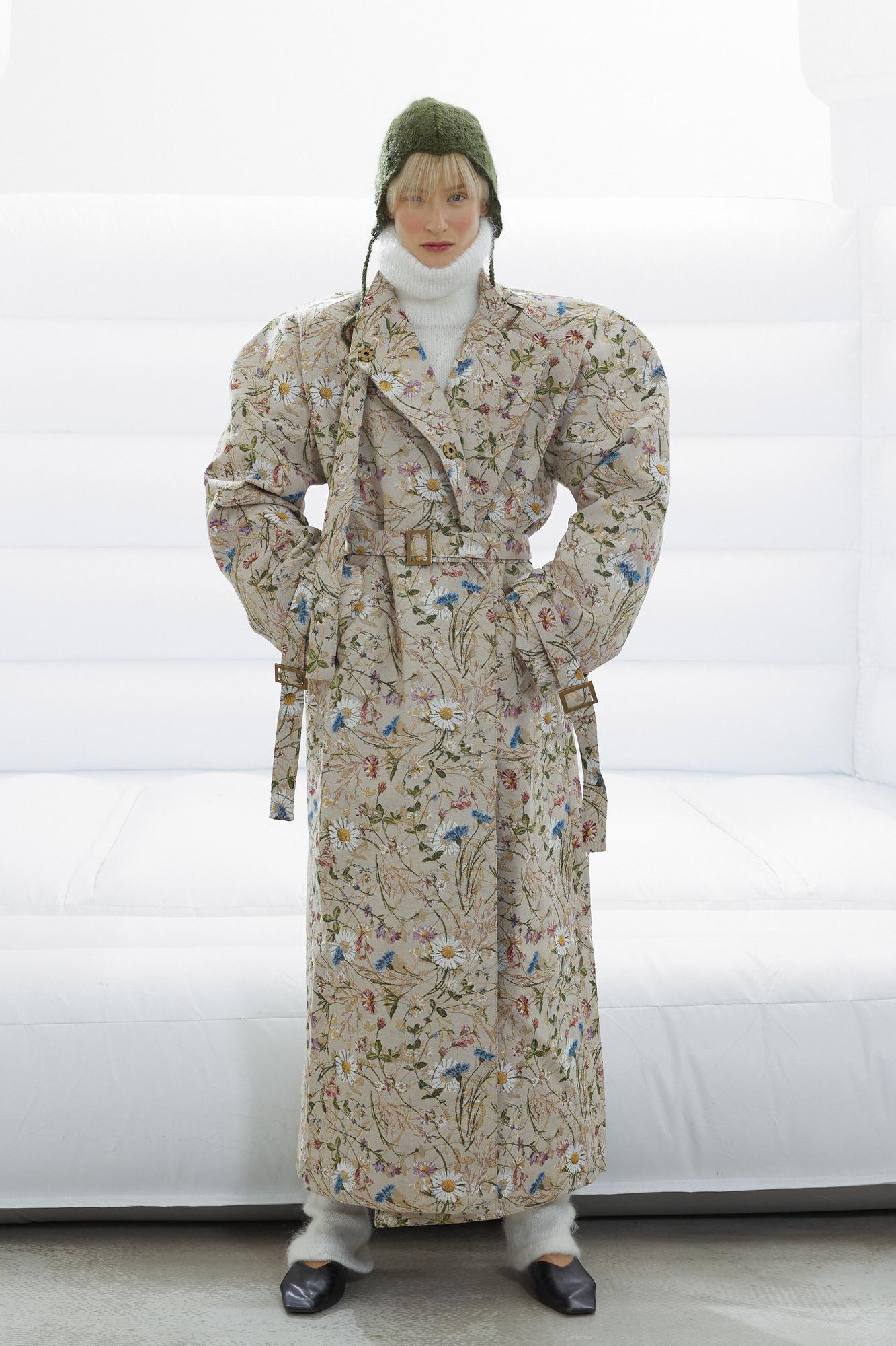 Пальто " Полевые цветы"