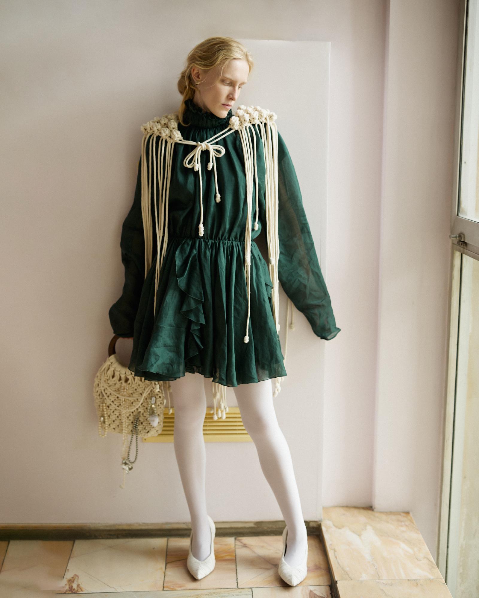 Платье «Зеленые берега»