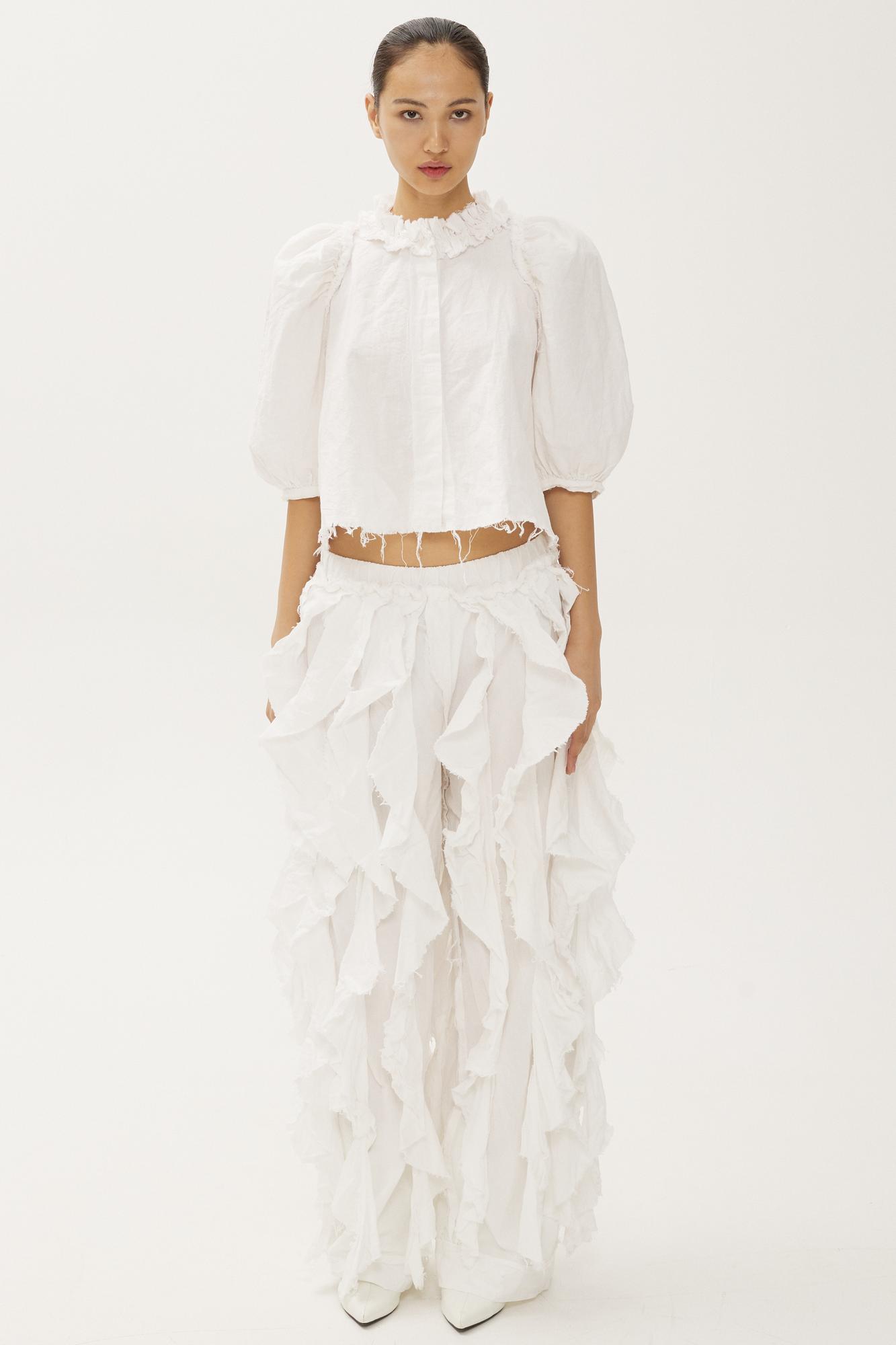 Блуза «Колокол» укороченная